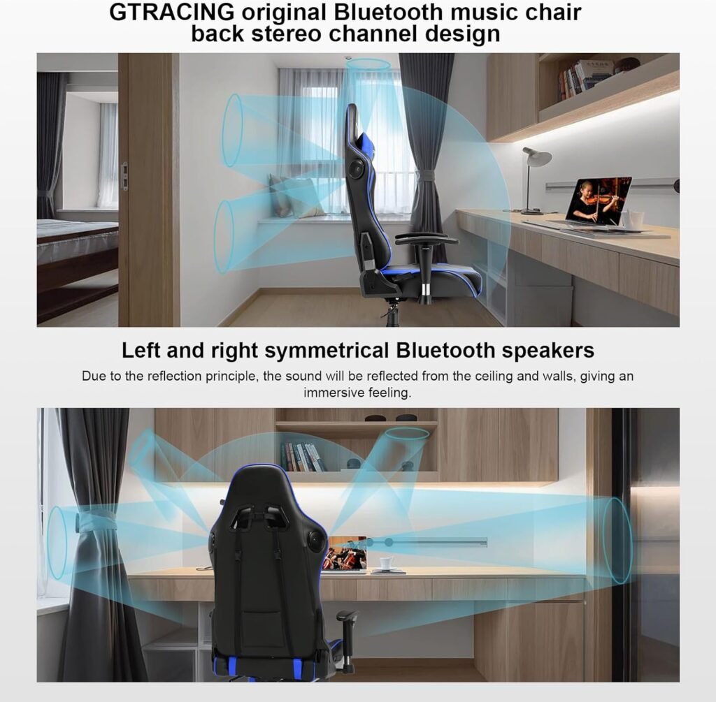 Gaming Chairs with Bluetooth Speakers